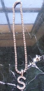 Iced out 18 inch tennis necklace